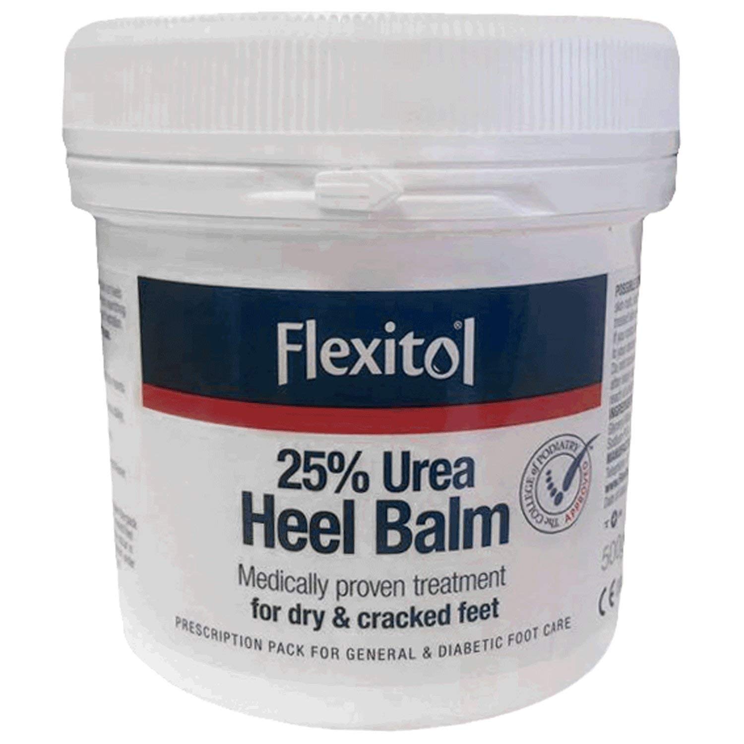 Flexitol Rescue Heel Balm for Dry and Cracked Feet, Intense Moisturisation, Suitable for Diabetics – 500 g — image 1