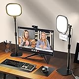 LitONES 2Pcs Desktop Video Conference Lighting for