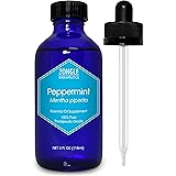 Pure Peppermint Oil by Zongle – 100% Pure Natural, Therapeutic & Food Grade for Baking, Hair, Diffuser, Skin, Edible, Beard, 