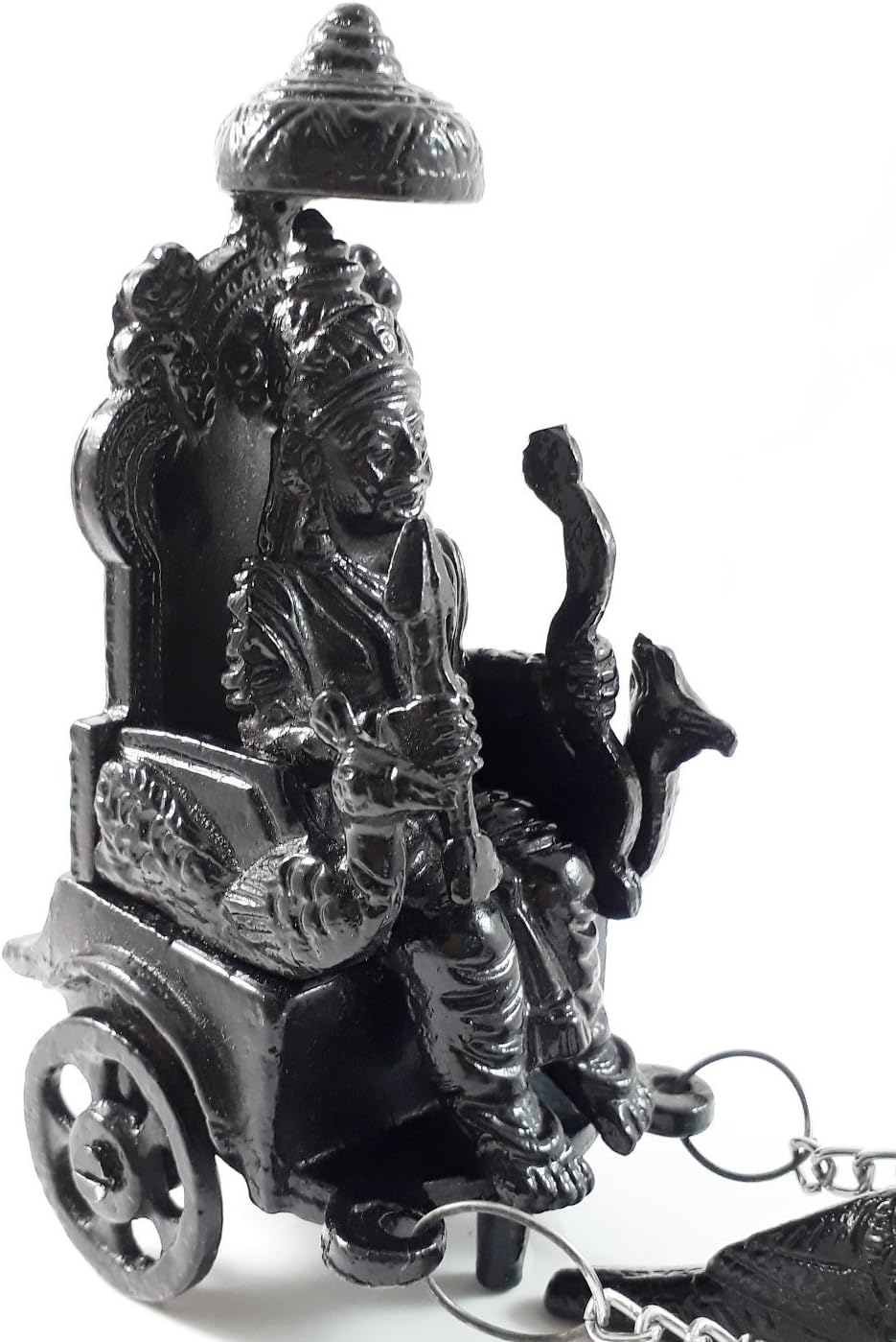 Home Decor Accents Buycrafty Shani Dev With Crow Cast Iron Statue Idols 12cm Indian God Positive Energy Puja Gift Homedecor Home Geoterm Si