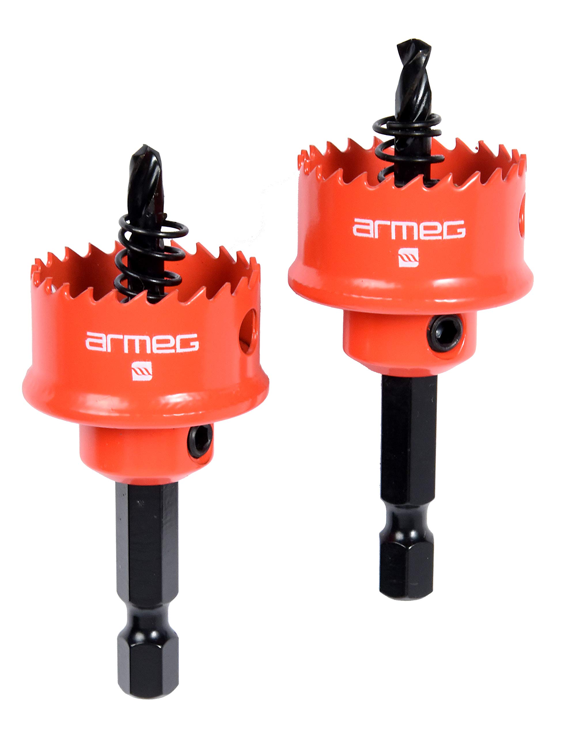 Armeg 25mm Acceler8% Sheet Steel Holesaw Twin Pack