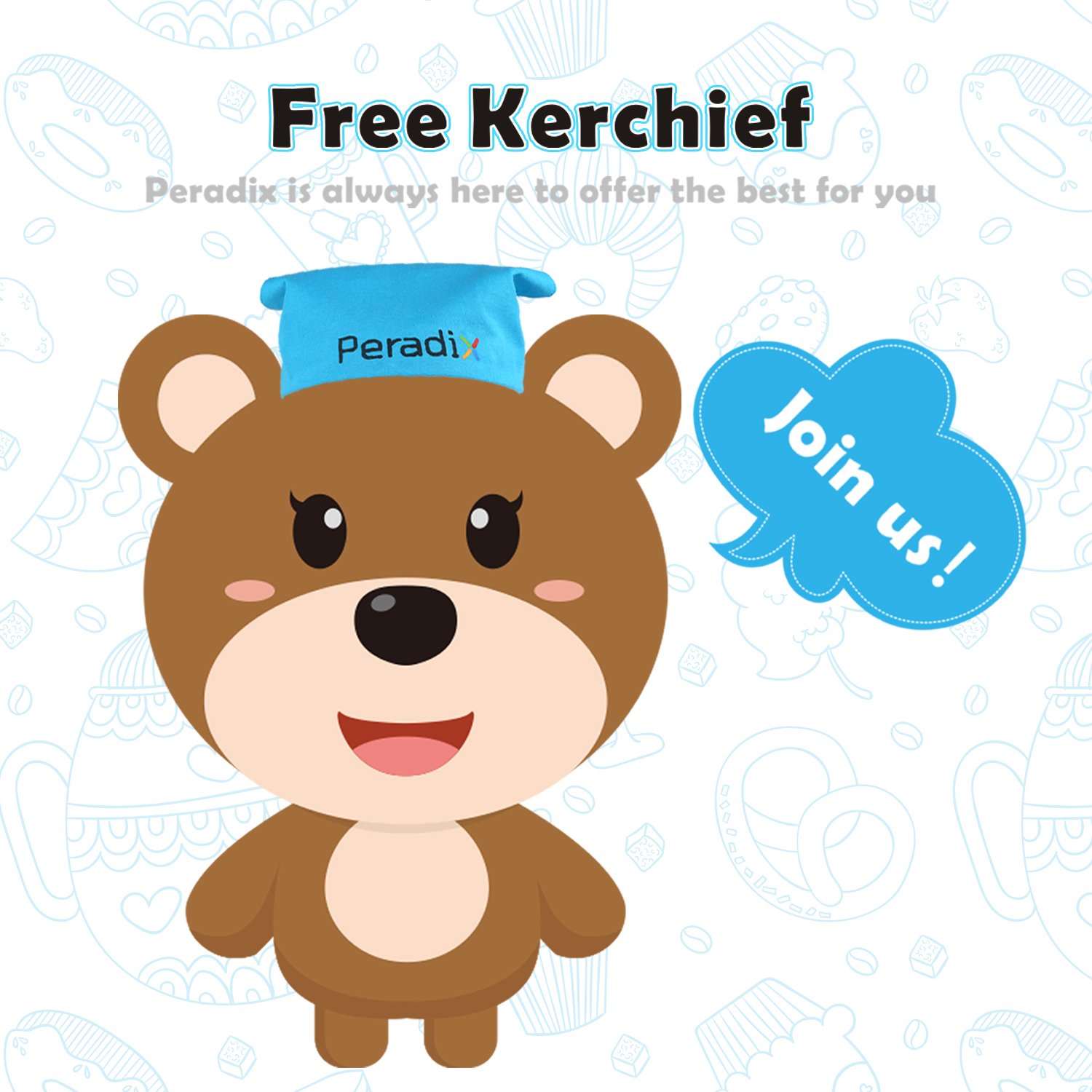 Play Pizza Party Toy Set for Kids Cutting Magnetic Tinplate Food Pretend Play Game with Child Size Slice Cutter and Kerchief by Peradix