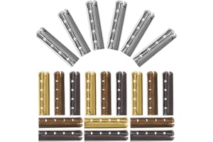 PATKAW Metal Shoelace Tips 40Pcs 0.87 Inch Round Ends for Sneakers, Boots, and Quick DIY Lace Repair