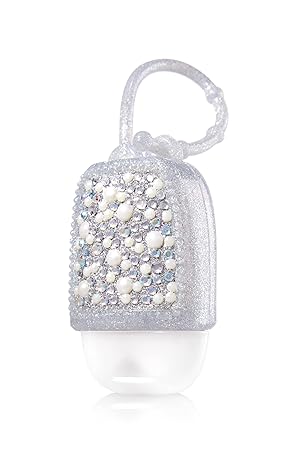 Bath Body Works Pocketbac Holder Bling Pearl Silver