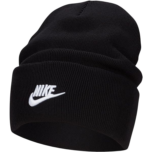 black nike wooly hat