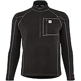 Carhartt Mens Force Heavyweight Synthetic Wool-Blend Fleece Base Layer Quarter-Zip Top