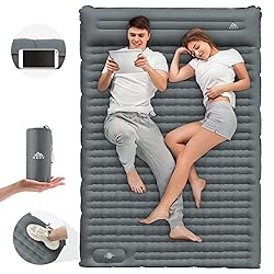 GGOV Double Sleeping Pad for Camping with Built-in
