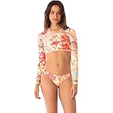 Maaji Women's Spectacle Long Sleeve Crop Bikini Top