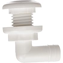 3/4" Bronze Seacock With Straight Tail Piece - Marine Ball Valve With Thru-Hull