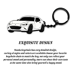 glahorse For Mazda Keychain，For Mazda Miata/MX-5