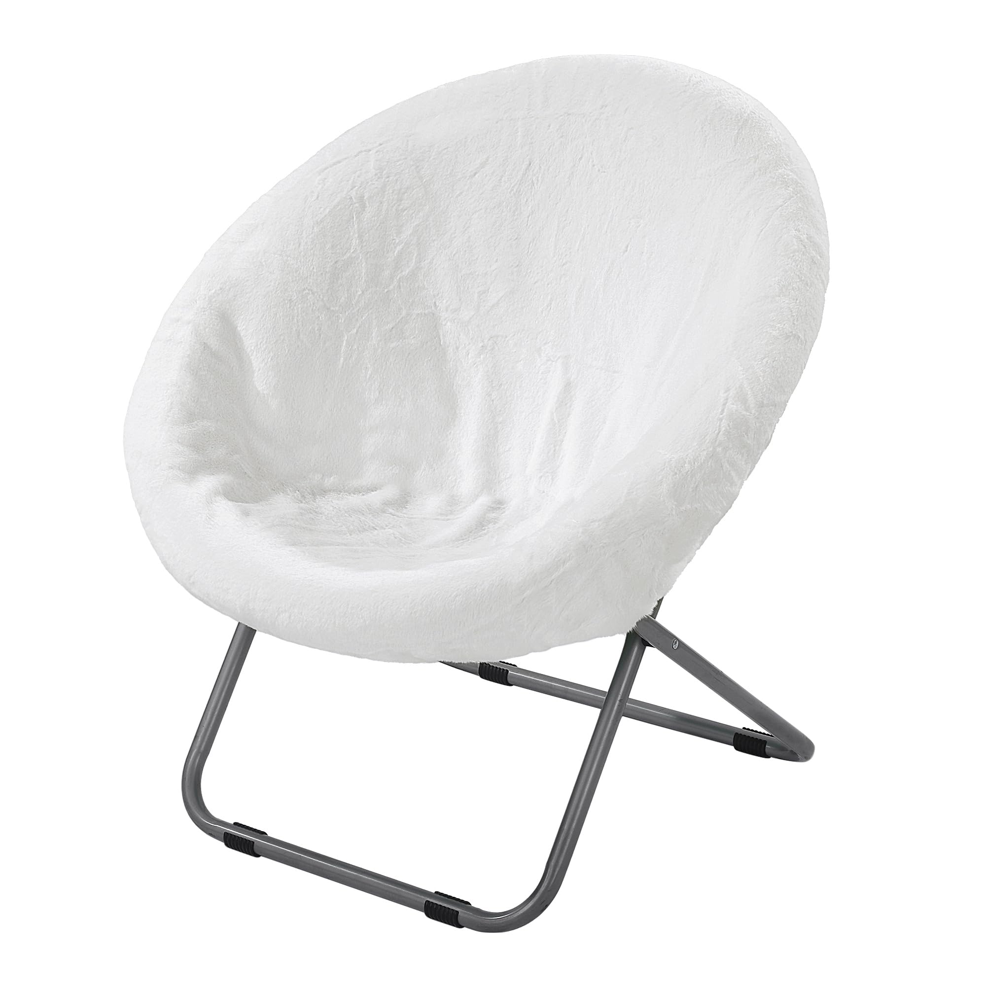 MABOZOO Saucer Chair Cover, Removable Folding Chair Cover Fluffy Moon ...
