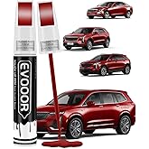 EVOOOR Radiant Red Tintcoat(GNT/WA170H) Touch Up Paint Compatible with Cadillac Exact Match 2 in 1 Touch up Paint for Chips and Nicks Repair with 2pcs Disposable Micro Applicators