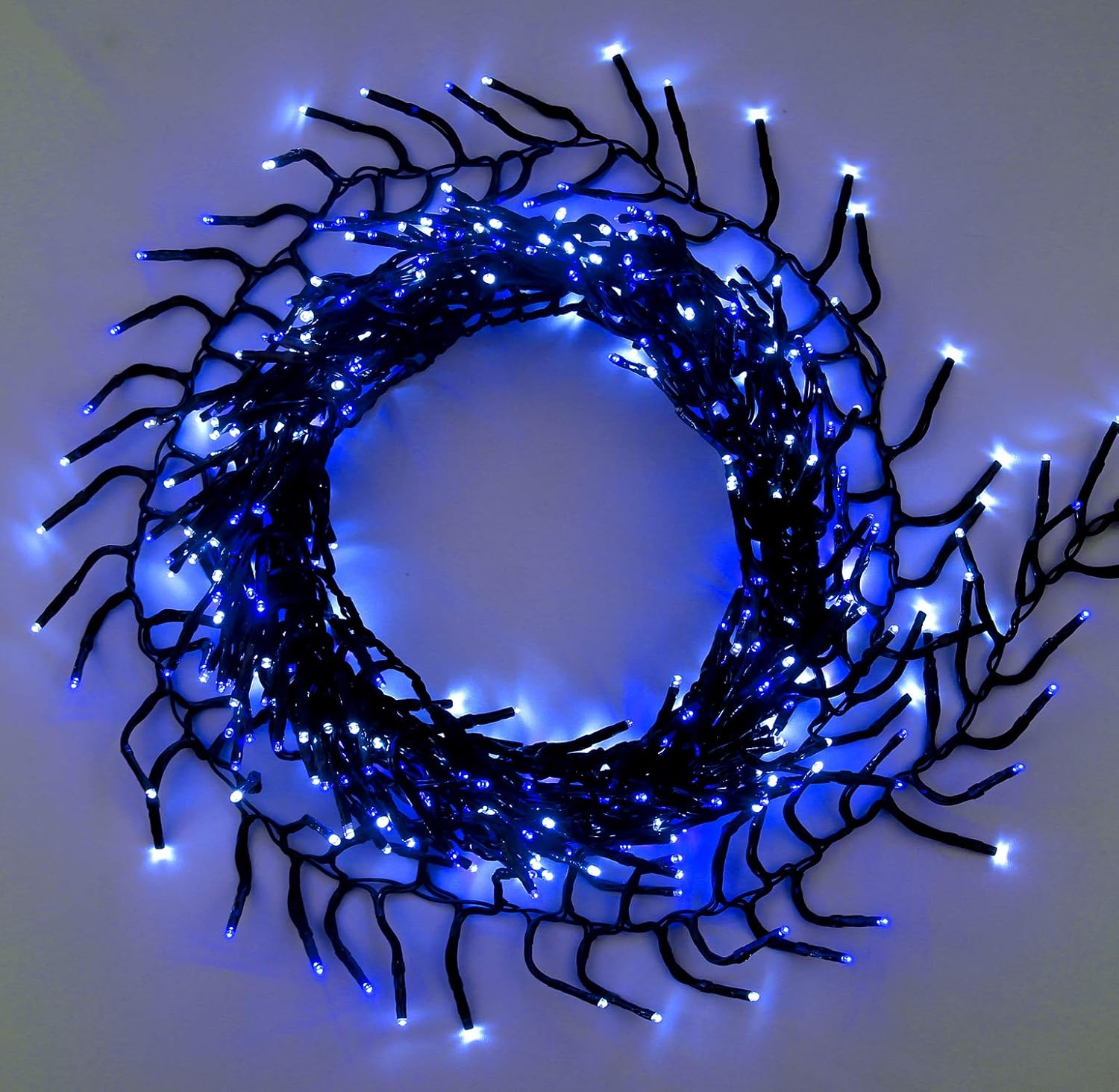Super Saturday Christmas Tree Lights 1000 LED 12 M Blue And Bright