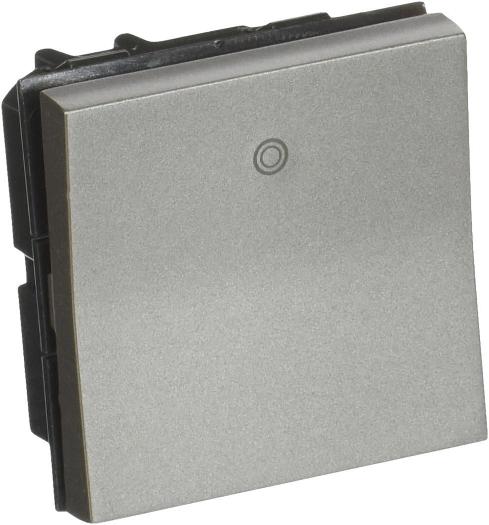 Legrand Adorne ASPD1532M4 15 Amp 3 Way Magnesium Paddle Switch and Magnesium Wall Plate Cover 4 Pack