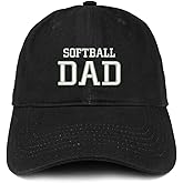Trendy Apparel Shop Softball Dad Embroidered Soft Cotton Dad Hat