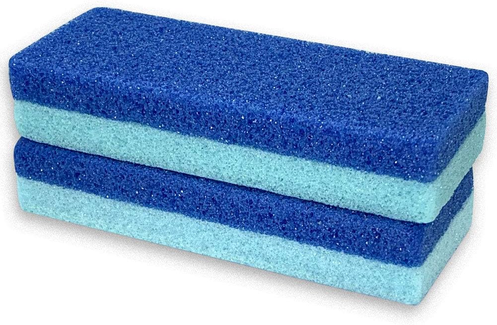 Maryton Foot Exfoliator File Scrubber Sponge Pedicure Tool Callus Remover 2pcs: Health & Personal Care
