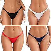 Avidlove Sexy Panties for Women Lace Cheeky Underwear String Bikini Panty Ladies High Cut Hipster