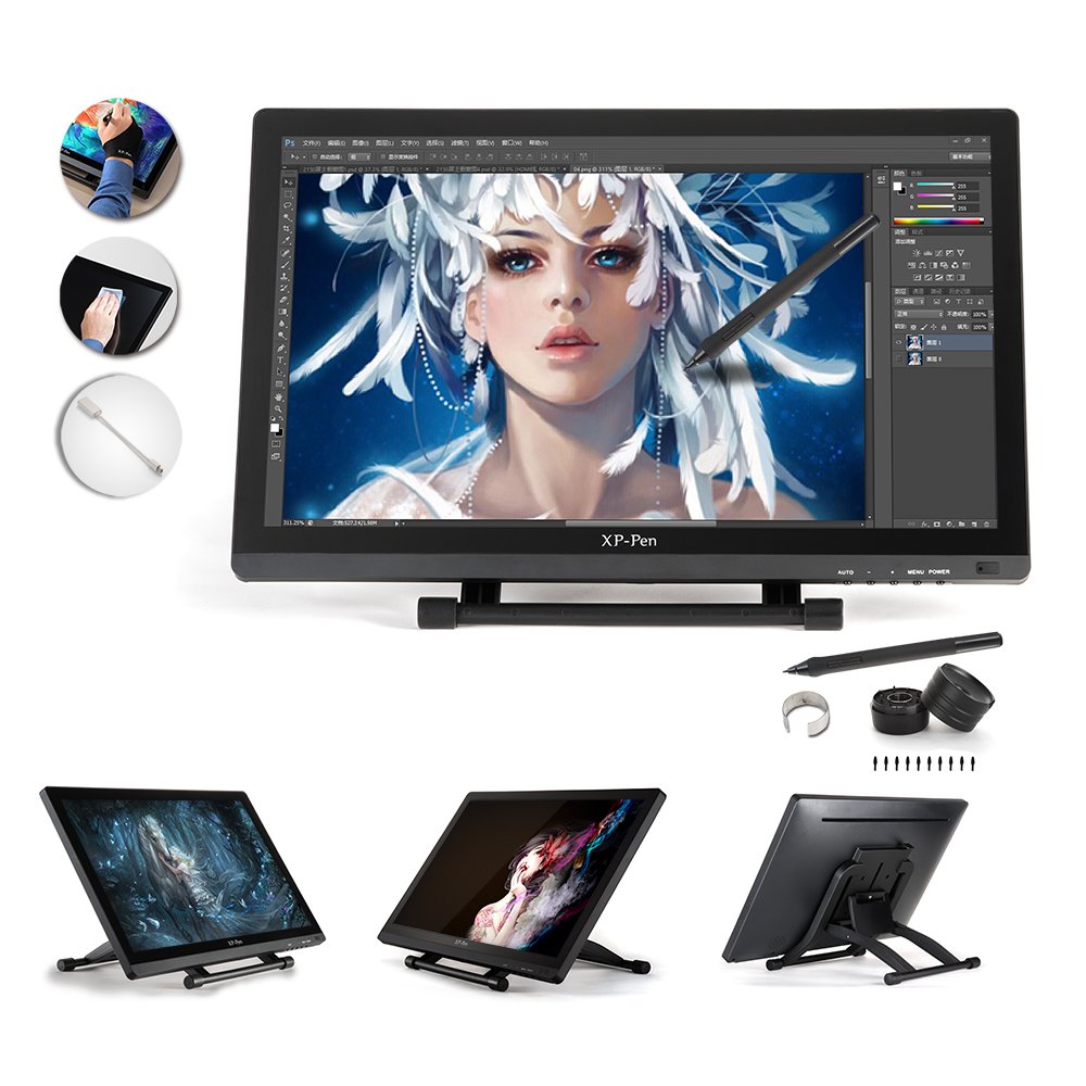 Buy XPPen 21.5” HD IPS Dustfree Graphic Interactive Drawing Monitor