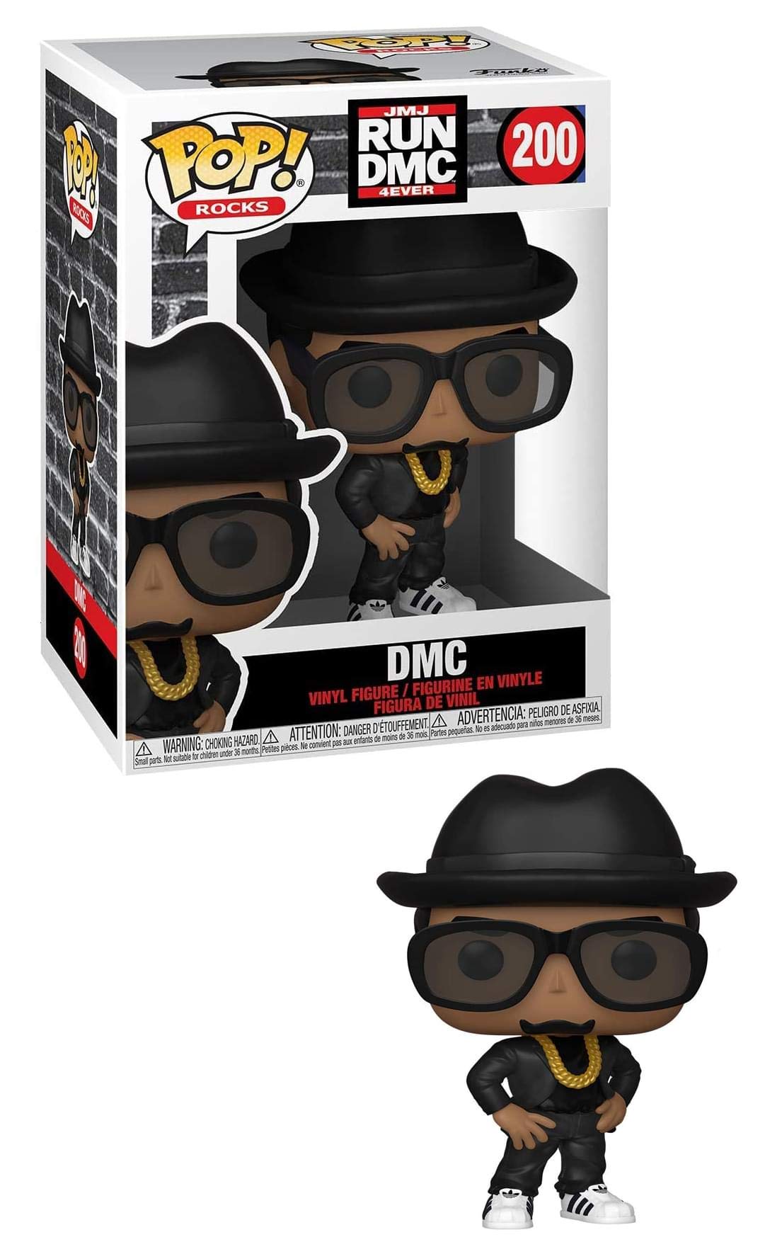 Funko POP! Rocks: Run DMC - Darryl McDaniels - Collectable Vinyl Figure - Gift Idea - Official Merchandise - Toys for Kids & Adults - Music Fans - Model Figure for Collectors and Display