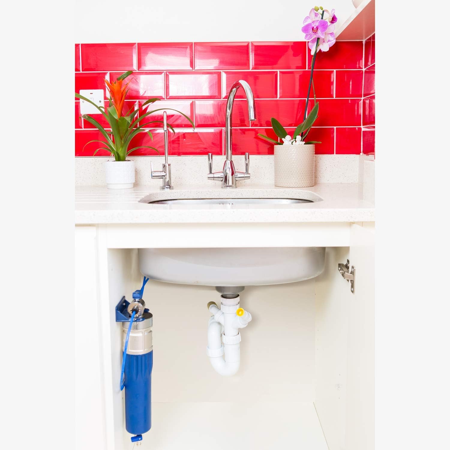 GENIWATER Pure Filter Kitchen Sink Tap 4 in 1 Water Filter Purifier