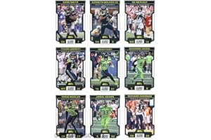 2023 Score Veteran Seattle Seahawks Team Set of 9 Cards: Geno Smith(#179), Kenneth Walker III(#180), DK Metcalf(#181), Tyler Lockett(#182), Noah Fant(#183), Quandre Diggs(#184), Tariq Woolen(#185), Jamal Adams(#186), Richard Sherman(#187) - Sportscard Superstore