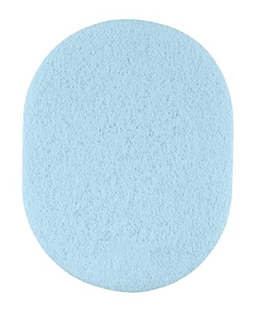 Panache Face Wash Sponge, Ultramarine Blue