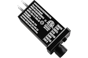 Nehbujin Class 2 Power Supply 29V 3.6W LED Transformer Replacement with 8Modes and Memory Function IP44 Low Voltage Adapter for Christmas Tree String Light, Fairy Light, Net Light