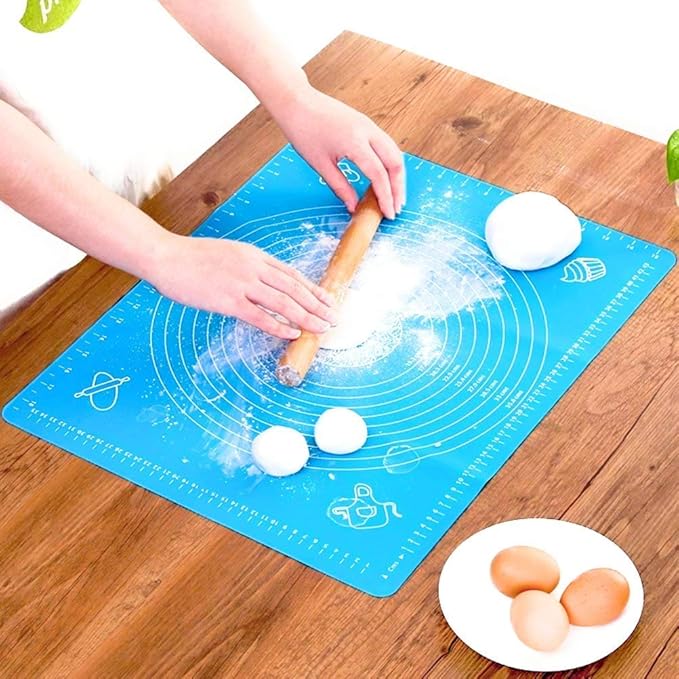 Buy Carrot Rolling Mat Silicone Baking Mat Sheet Chapati Mat Atta
