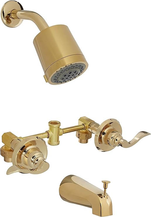 Kingston Brass Kb8242nfl French Tub And Shower Faucet With 2