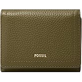 Fossil Women's Logan Leather Trifold Wallet for Women