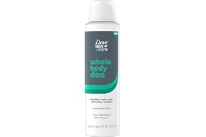 DOVE MEN + CARE Dove Men+Care Whole Body Deo Aluminum-Free Deodorant Spray Aloe + Bamboo Suitable from Pits, Privates, to Feet 4 oz