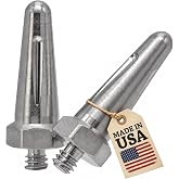 Replacement Prongs 1-Inch (2.54cm) Stainless Steel Contact Points Compatible with Dogtra Remote Training Dog Collars 1900X, ARC-X, 280X - Made in USA