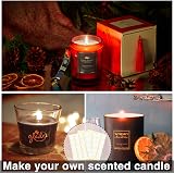 OWLKELA Candle Wick Stickers 240pcs Heat Resistant Double Sided with Tail view 6