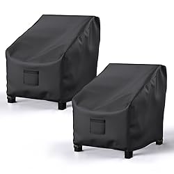 BROSYDA Patio Chair Covers for Outdoor Furniture