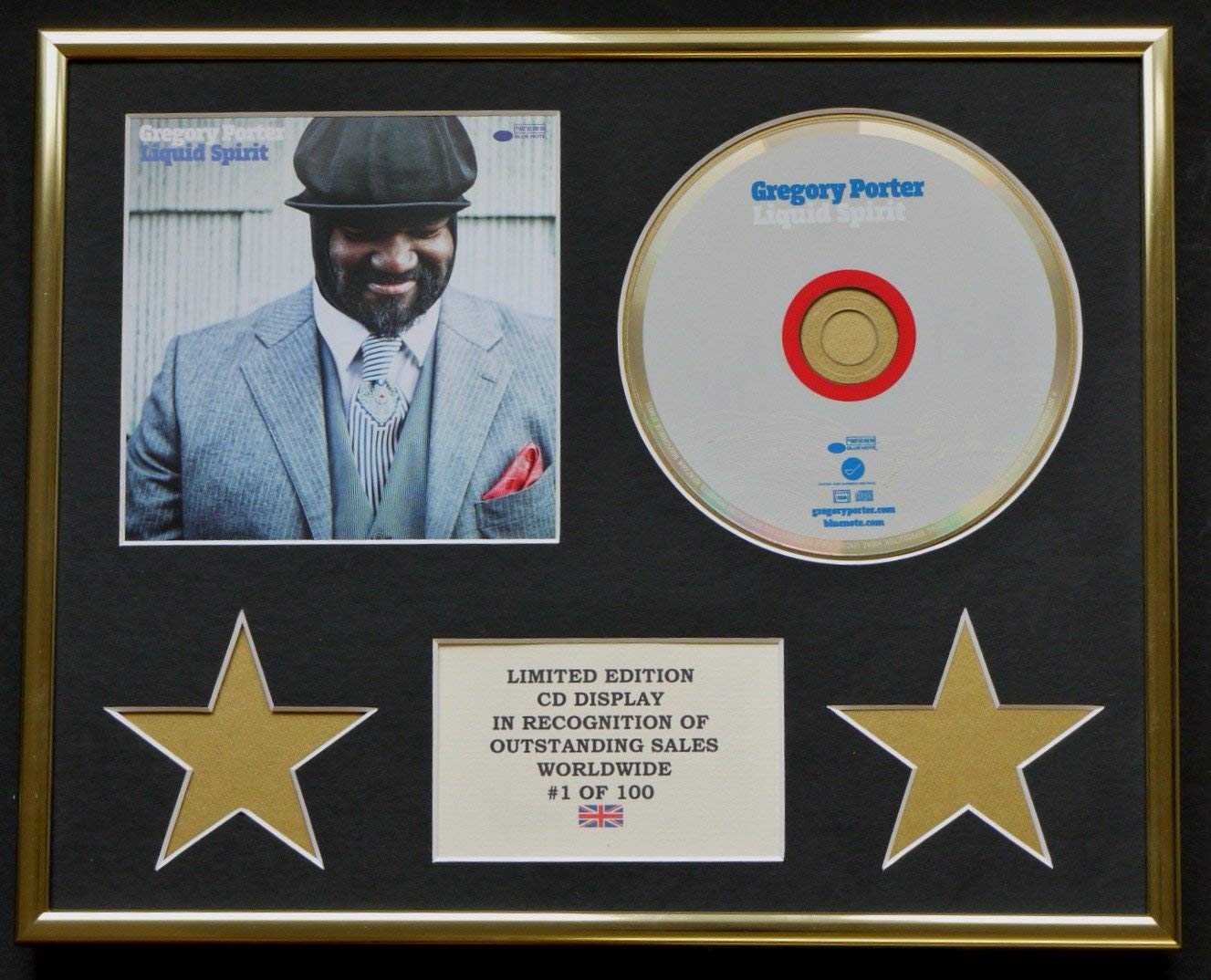GREGORY PORTER/CD DISPLAY/LIMITED EDITION/LIQUID SPIRIT