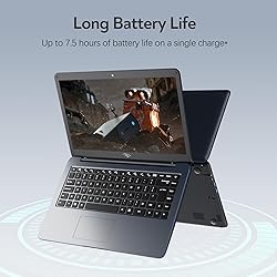 LETSUNG 14" Itel Laptop Computer with Intel Celeron