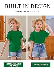 Girls Short Sleeve T Shirts Kids Summer Tops