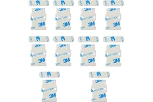 ONTEN Replacement Adhesive for SimpliSafe Entry Sensors, Pre-Cut, Easy to Install, No Cutting Needed, Pack of 10 Sensor Pads & 10 Magnet Pads