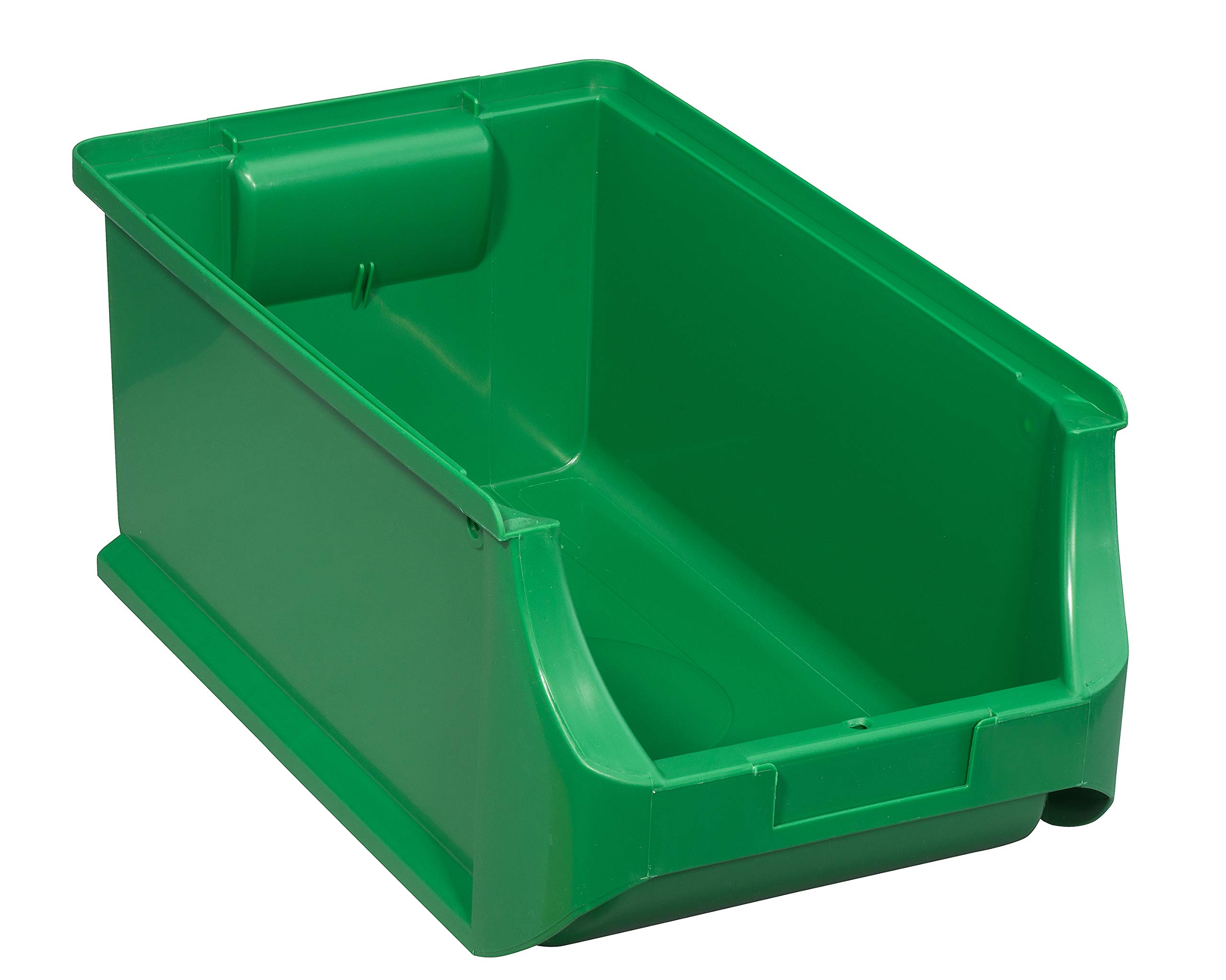 Allit 456215 Size 4 Storage Bin, Green, 355 x 205 x 150 mm