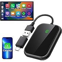 Wireless Carplay Adapter for Apple - 2025 Upgrade Seamless