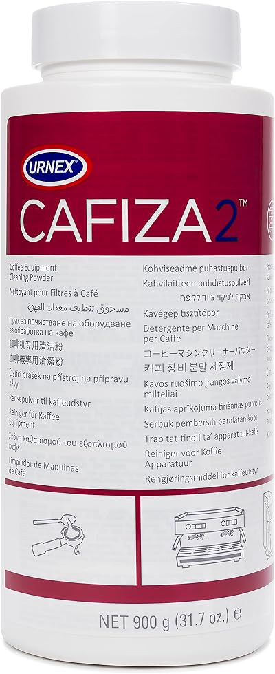 Urnex Cafiza2 Espresso Machine Cleaner Powder 900G Tub White