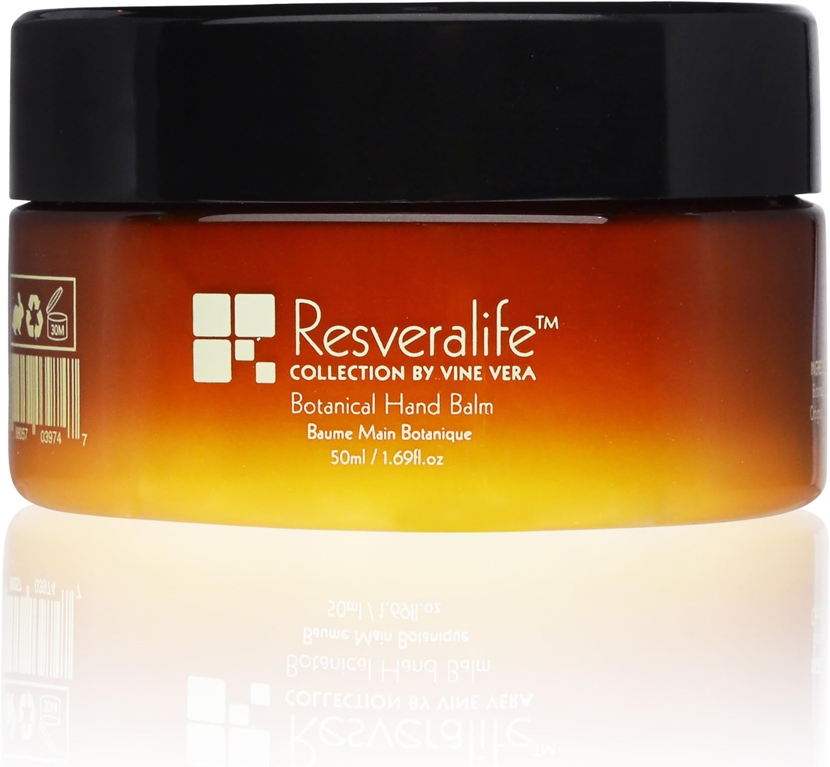 Resveratrol Anti-Aging Botanical Hand Balm for Hand-Selfie Ready Skin, 50 Ml / 1.69 Fl. Oz