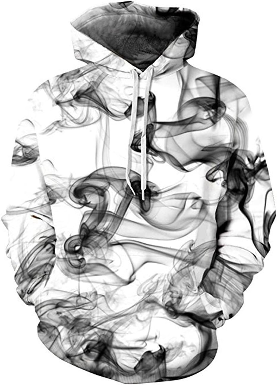Unisex Realistic 3D Printed Stylish Teens Sweatshirt Hoodie for Men Women