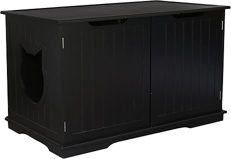 Amazon Com Sweetbarks Cat Washroom Bench Litter Box Enclosure