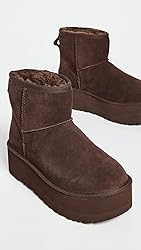 UGG Women's Classic Mini Platform Boot, Burnt