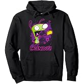 Invader Zim Ingenious Taco Gir Y2K Cartoon Pullover Hoodie