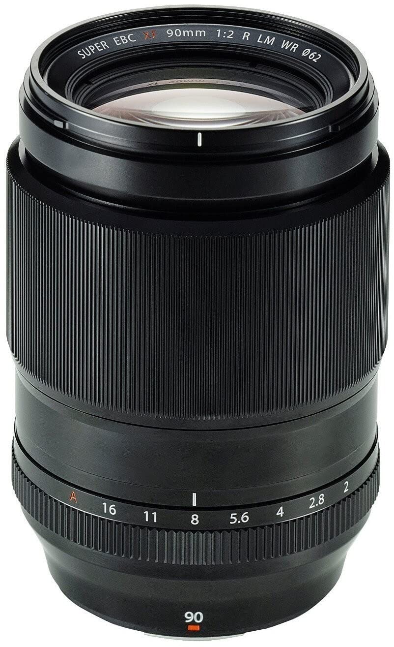 Fujifilm FUJINON XF 90 mm F2 R LM WR Lens for X-T1, X-T10, X-E2, X-Pro1, X-A2 Black