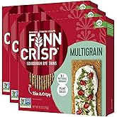 Finn Crisps Multigrain Crispbread 6.1oz 3 Packs | Multipack Authentic Finnish Sourdough Crispbread | Multigrain Crackers by Finn Crisp [3 Boxes of 6.1oz/175gr Box]