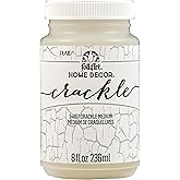 FolkArt Home Decor Chalk Furniture &amp; Craft Acrylic Paint in Assorted Colors, 8 ounce, Crackle