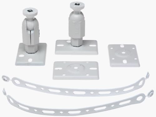 Monster Cable Monster Mounts Universal Speaker Mounts (8 Lb. Capacity White Pair) (Discontinued By Manufacturer)